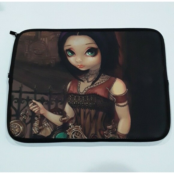Other - Steampunk Fairy,Artist Jasmine Becket Griffith, Graphic Neoprene Laptop Sleeve